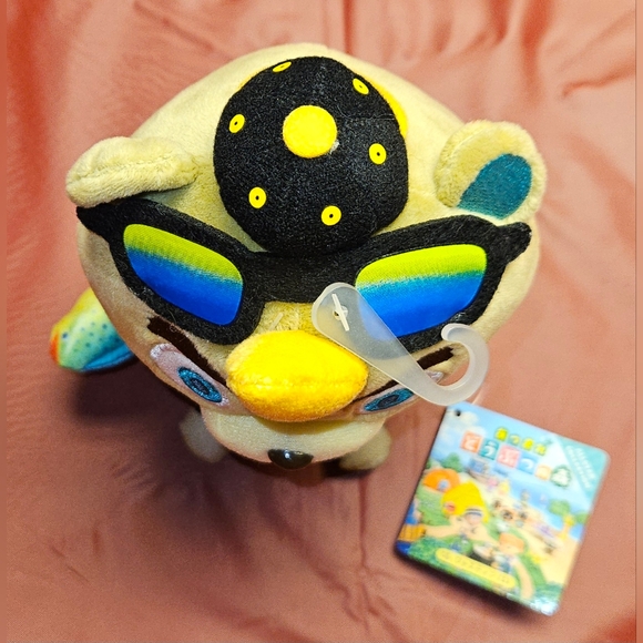 Animal Crossing New Horizons All Stars Plush CJ 8" Fishing Beaver N.W.T. - Picture 7 of 8